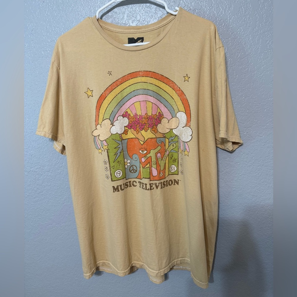 MTV Music Television Graphic T-Shirt M/L